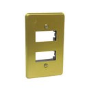 Placa Samy 2v aluminio chasis abs