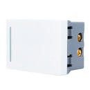 Apagador Lucek colors escalera 15 Módulos blanco