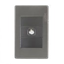 Placa Lucek metalica Módulo tv anonizado