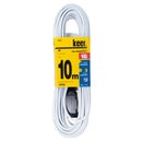 Extensión Keer doméstica 10mts. blanca