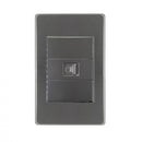 Placa Lucek metalica anonizado jack jr45