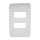 Placa iusa tradizione 2 v. blanco