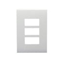 Placa Bticino modus 3v blanca