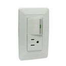 Placa Adir capri aramada c1 apag.senc+ 1 contacto at.